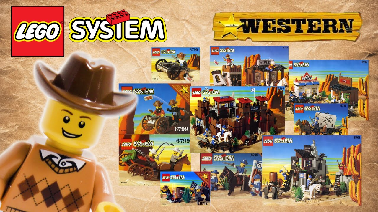 Ретро LEGO | Рейтинг всех наборов в стиле вестерн (ковбои)!