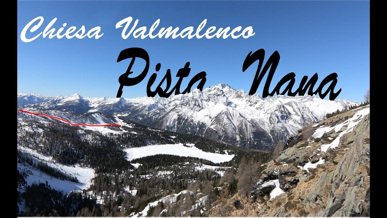Pista nera Nana - Chiesa Valmalenco