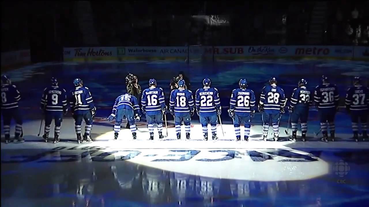 Toronto Maple Leafs Home Opener - Player Introductions - Oct 7th 2010 (HD)