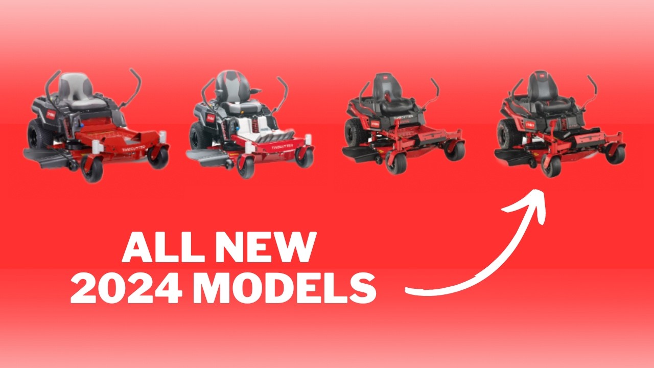 2024 Toro Timecutter Zero Turn Mower Lineup | Featuring brand new Timecutter Max