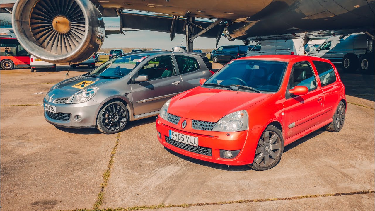 TRACK BATTLE ! LAP TIME Renaultsport Clio 182 vs 197