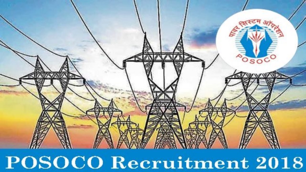 POSOCO Recruitment 2018 - Jobs in October -  Trainee Jobs - Apply Online !