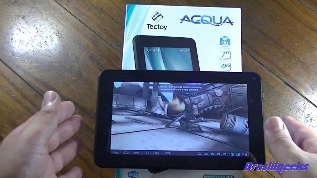 Tablet Tectoy Acqua - Análise e Testes