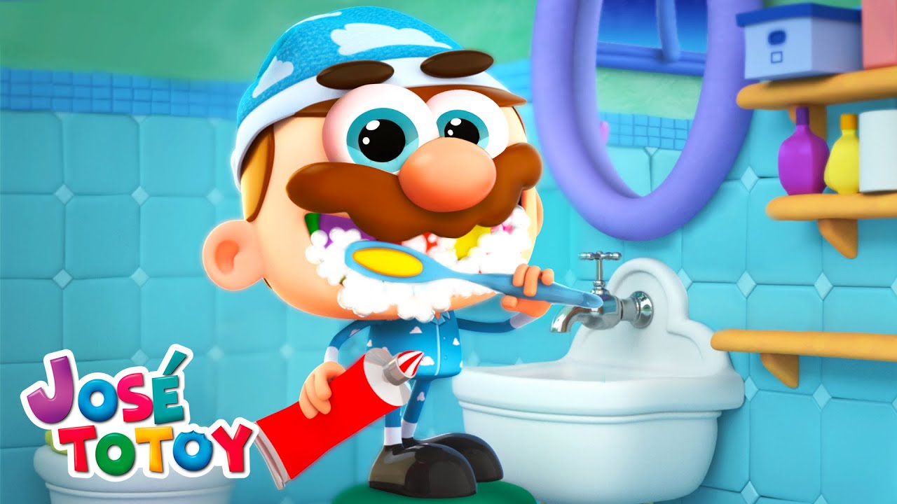 Bajka dla Dzieci | José Totoy Myje Zęby!!