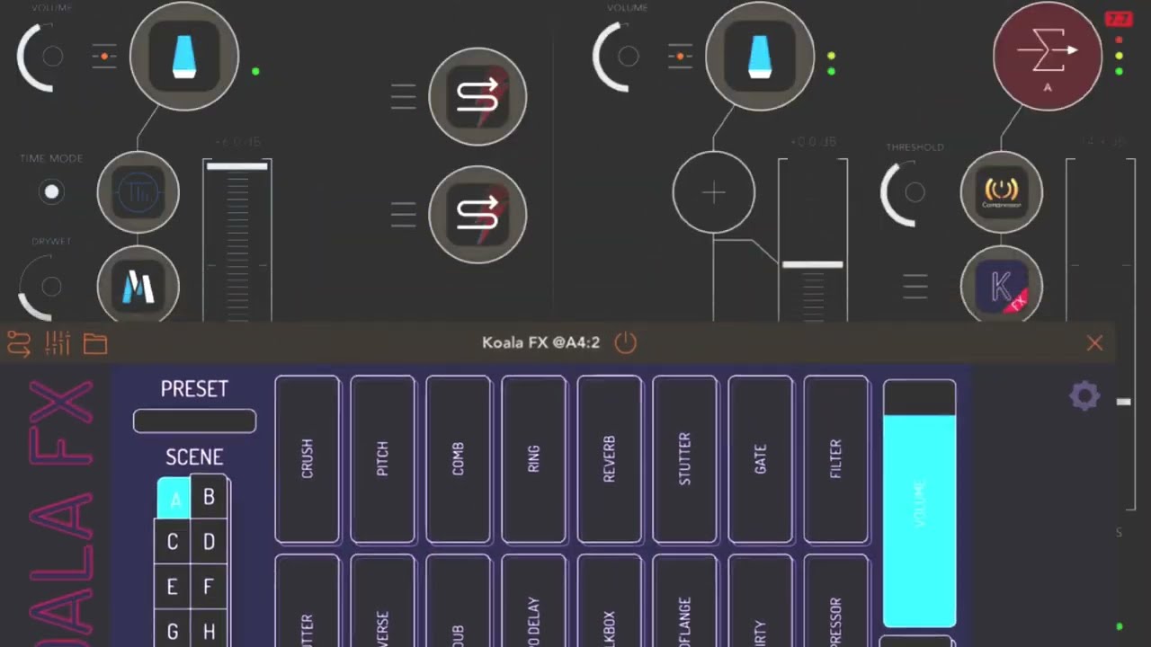 BLEASS Monolit jam (+ Sidekick, Motion FX, TTAP, Snakebud, TB Compressor and Koala FX)