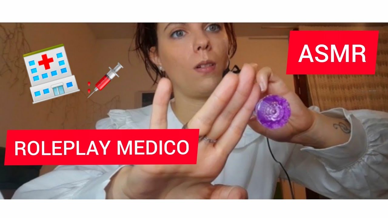 ASMR •ITA 🇮🇹( MEDICAL ROLEPLAY) Roleplay medico collaborazione con Serenity ASMR 💗
