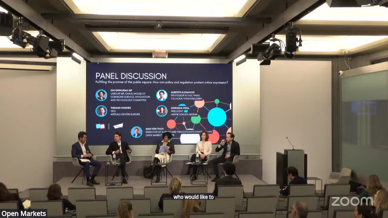 Panel 5: Protecting Online Expression Through Policy & Regulation