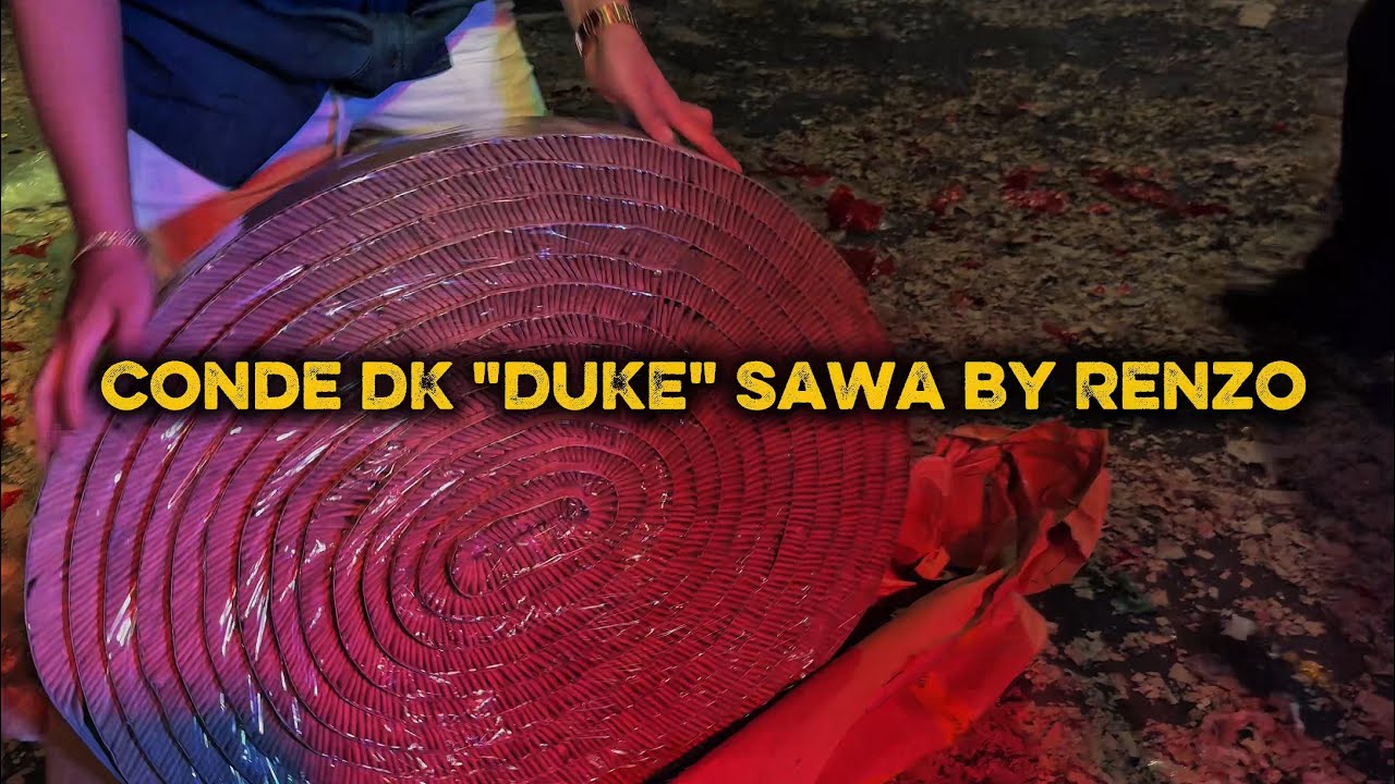 5000 Rounds DK CONDE DUKE by Renzo | New Year 2026 #firecrackers #diwali #fireworks #paputok #pyro