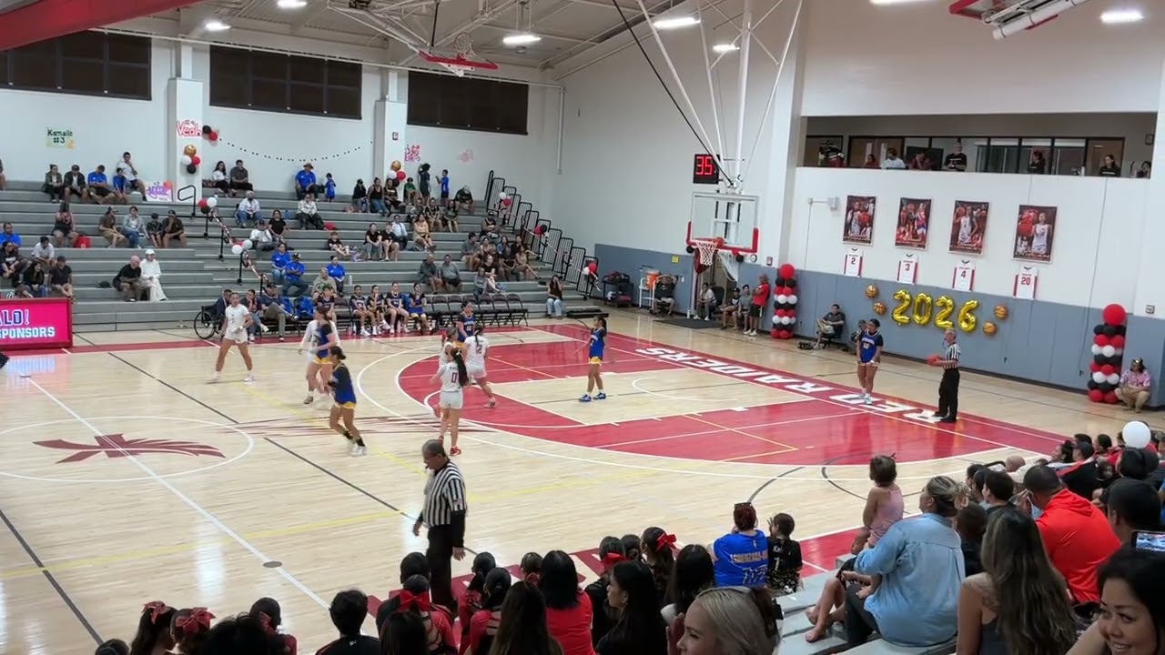 Kaua’i high school girls basketball VS Island school 01/24/26 