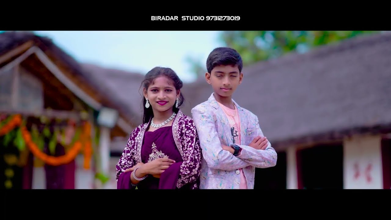||DHOTI & HALF SAREE|| PRE SHOOT CENIMATIC 4K VIDEO  BIRADAR STUDIO