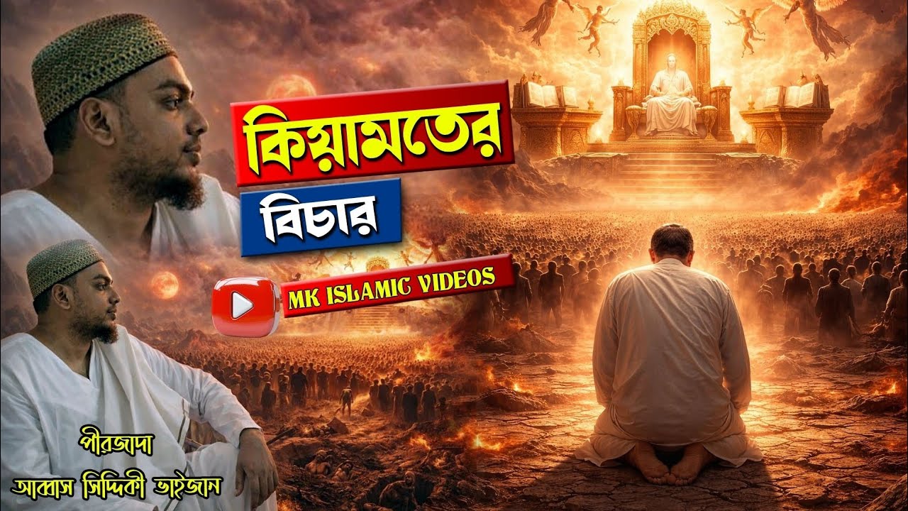 কিয়ামতের বিচার// কেমন হবে //পীরজাদা আব্বাস সিদ্দিকী ভাইজান ২০২৬//pirzada abbas siddique waz