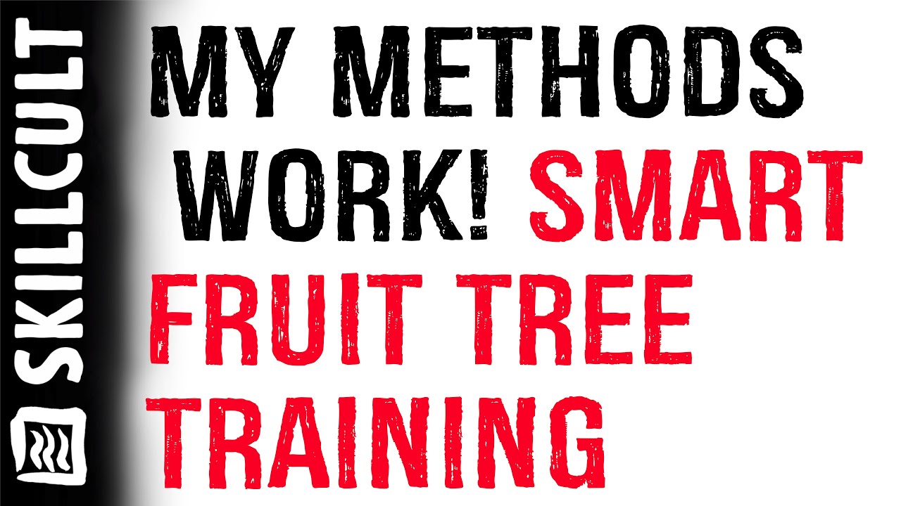 🍎 Fruit Tree Training Progress, Perfect Forms 🍏