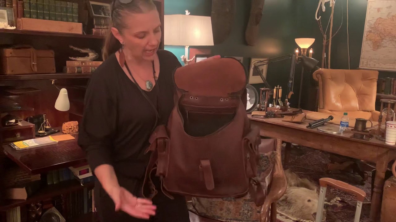 Our Wanderers Leather Backpack now travels with Ease!