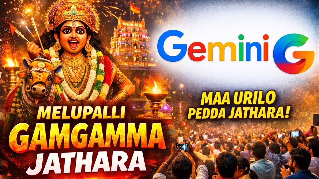 Melupalli Gangamma Jathara 2026 | Grand Village Festival | Divine Vibes”Jai Gangamma Thalli 🔱 –