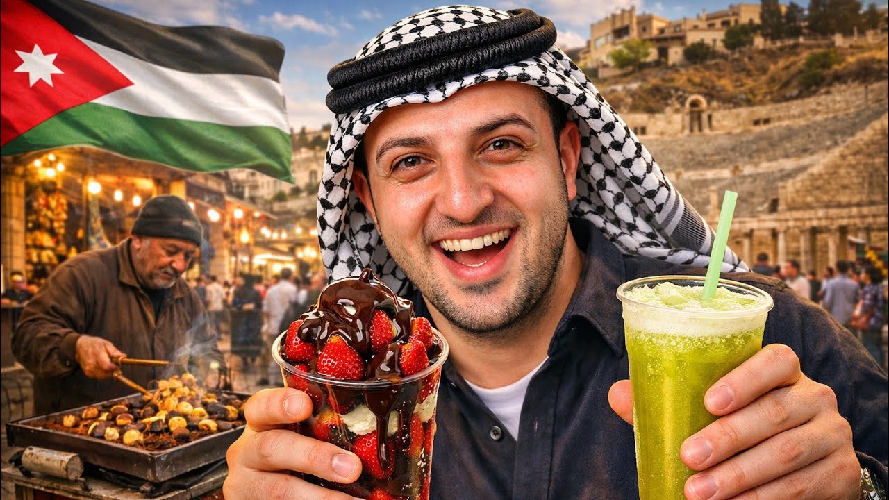 🔥 أكل شوارع عمّان! أكلات زاكية بأسعار صادمة😳