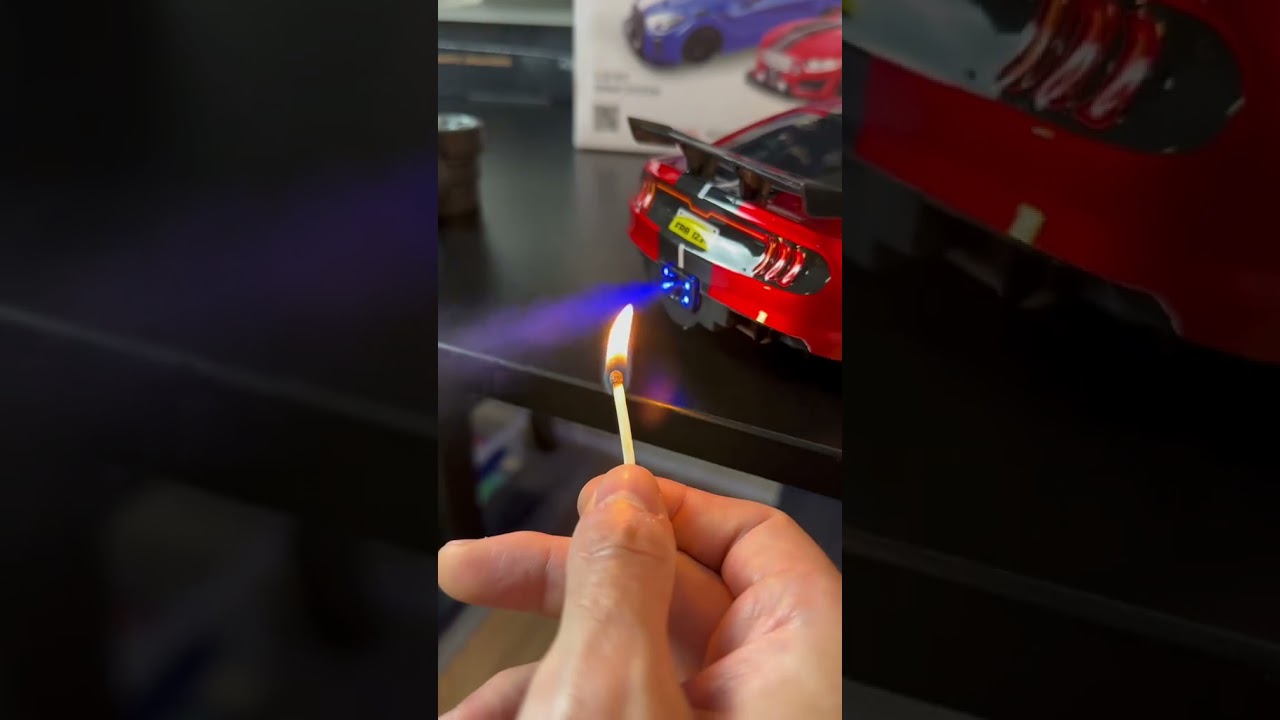 So happy my Vapor Slide Drift RC car is ok 😮&zwj;💨