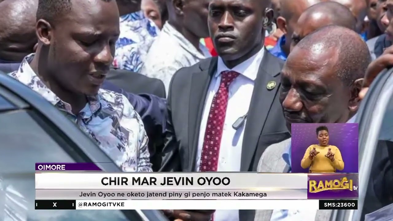 Javin Oyoo: Ruto ne ogona simu bang' nyise ni obiro rem e yiero ka ok owinjo ywak jopiny