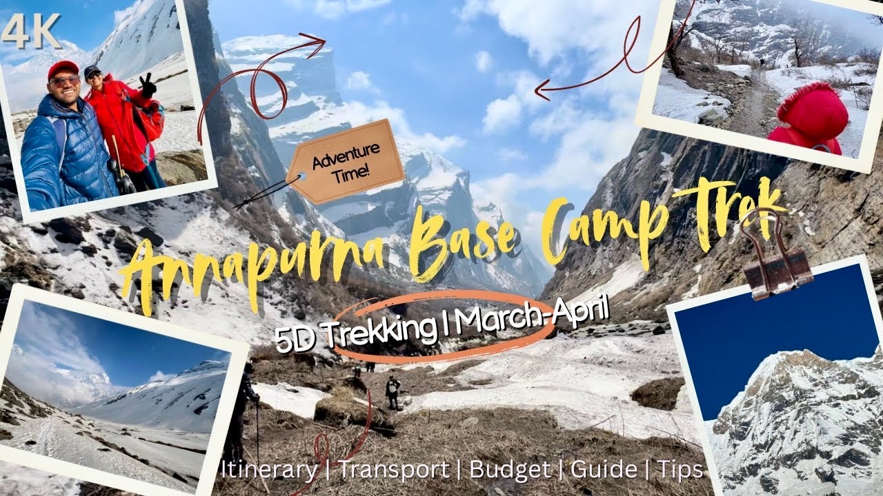 Annapurna Base Camp Trek (5 Days, 8.5K INR) | March-April | Without any Guide | Nepal 🇳🇵
