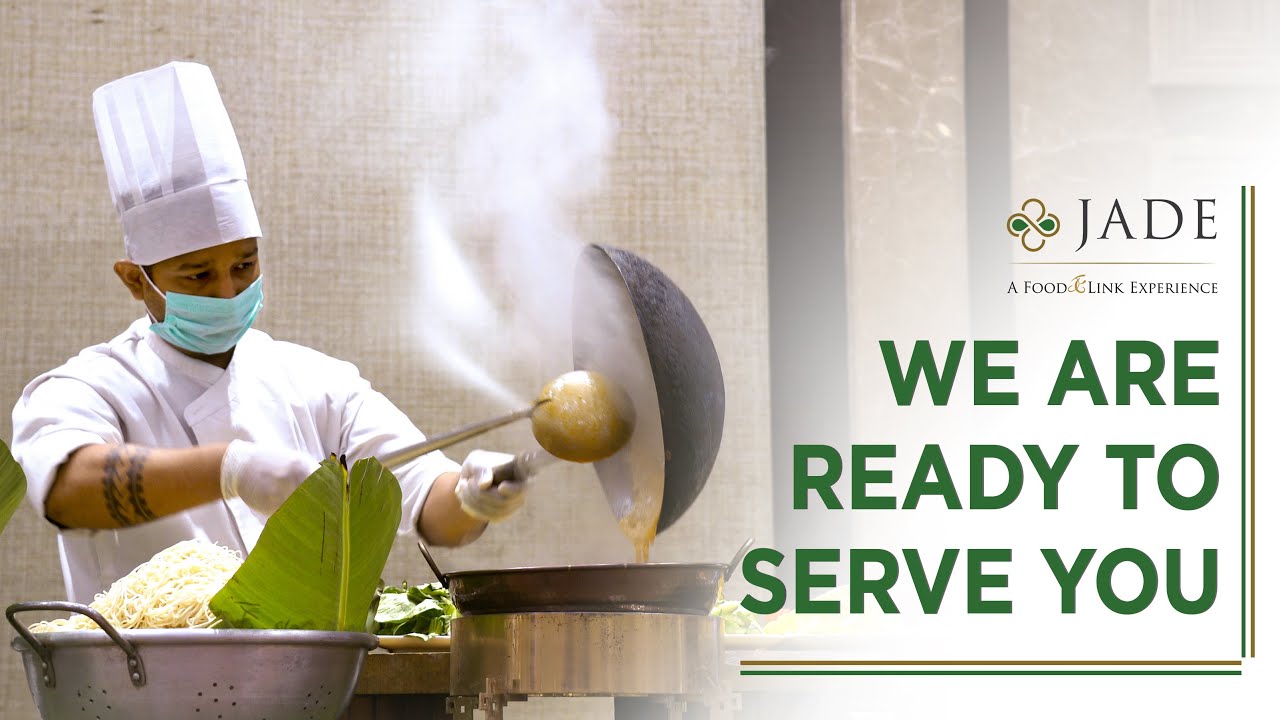 We are ready to serve you | Jade Banquets