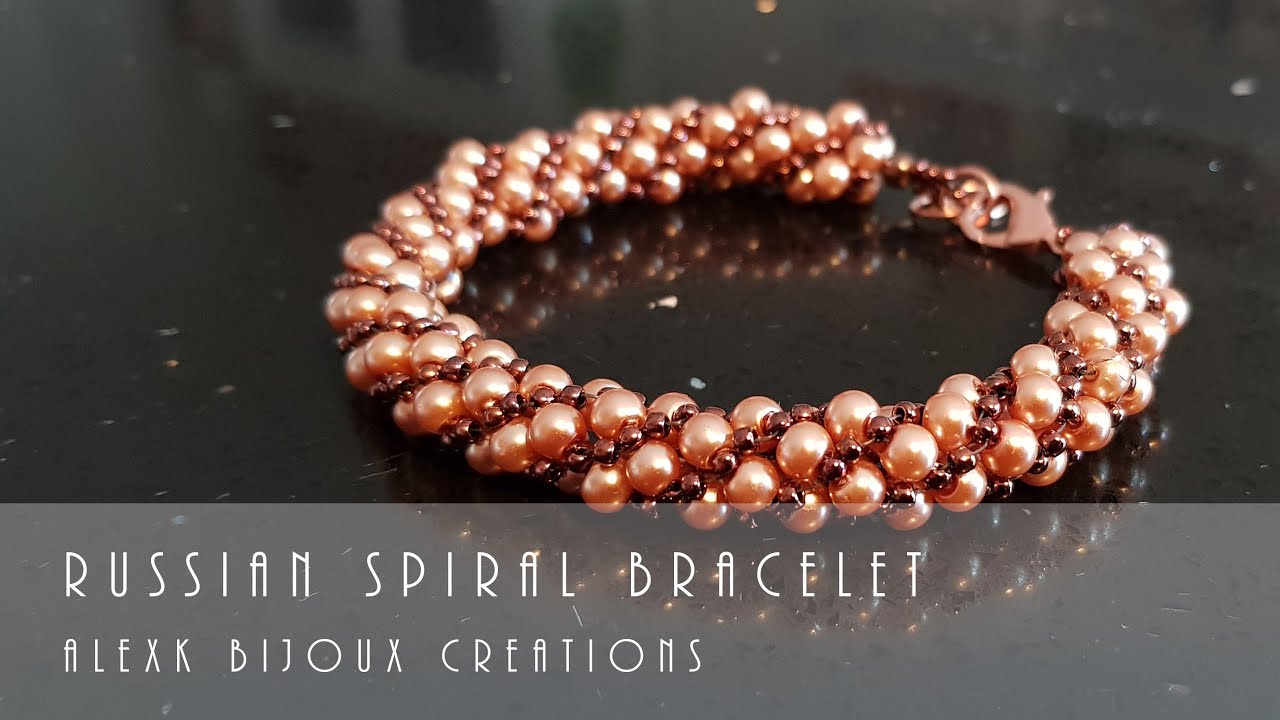 Seed Bead Bracelet Tutorial | Russian Spiral | Beadweaving Basics