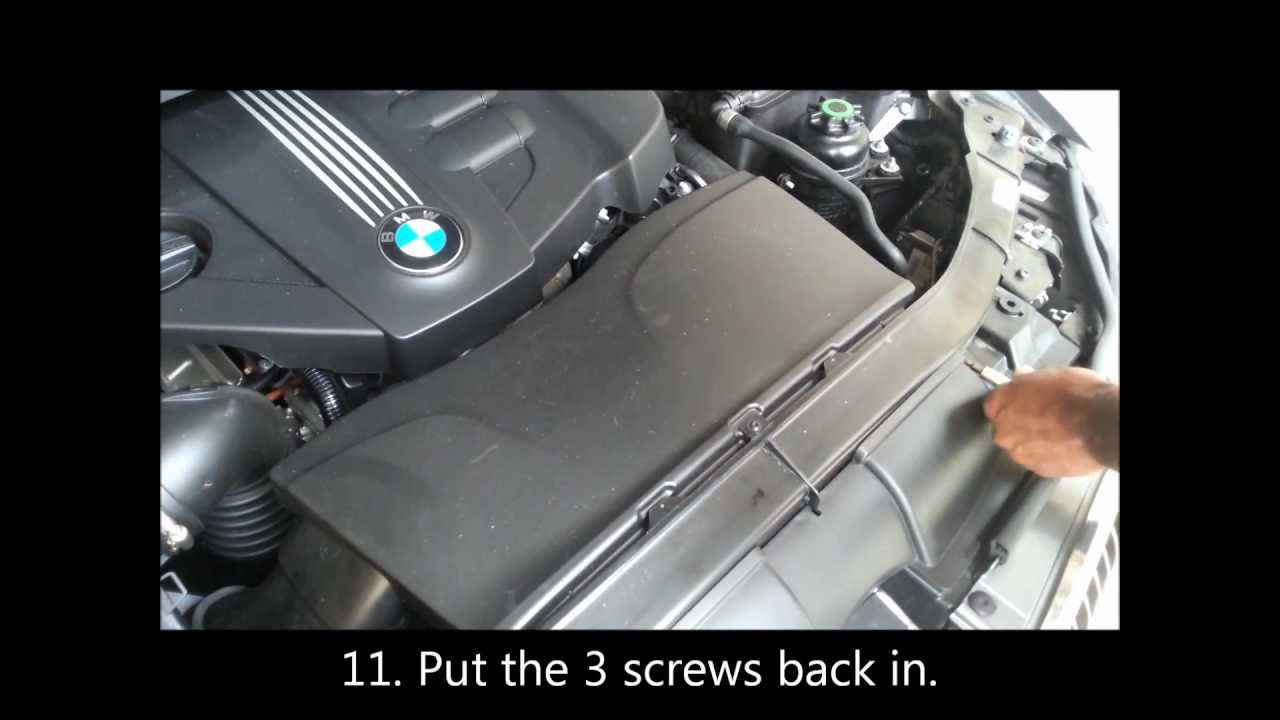 How to Replace Serpentine Belt on a BMW 320d 2010 (E90) HD