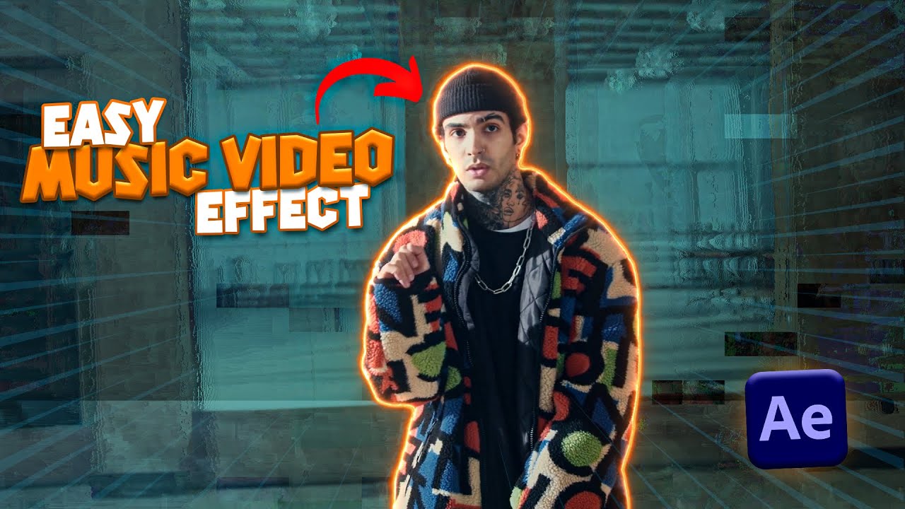 Roto + Saber = dope music video effect | After effects tutorial in Urdu