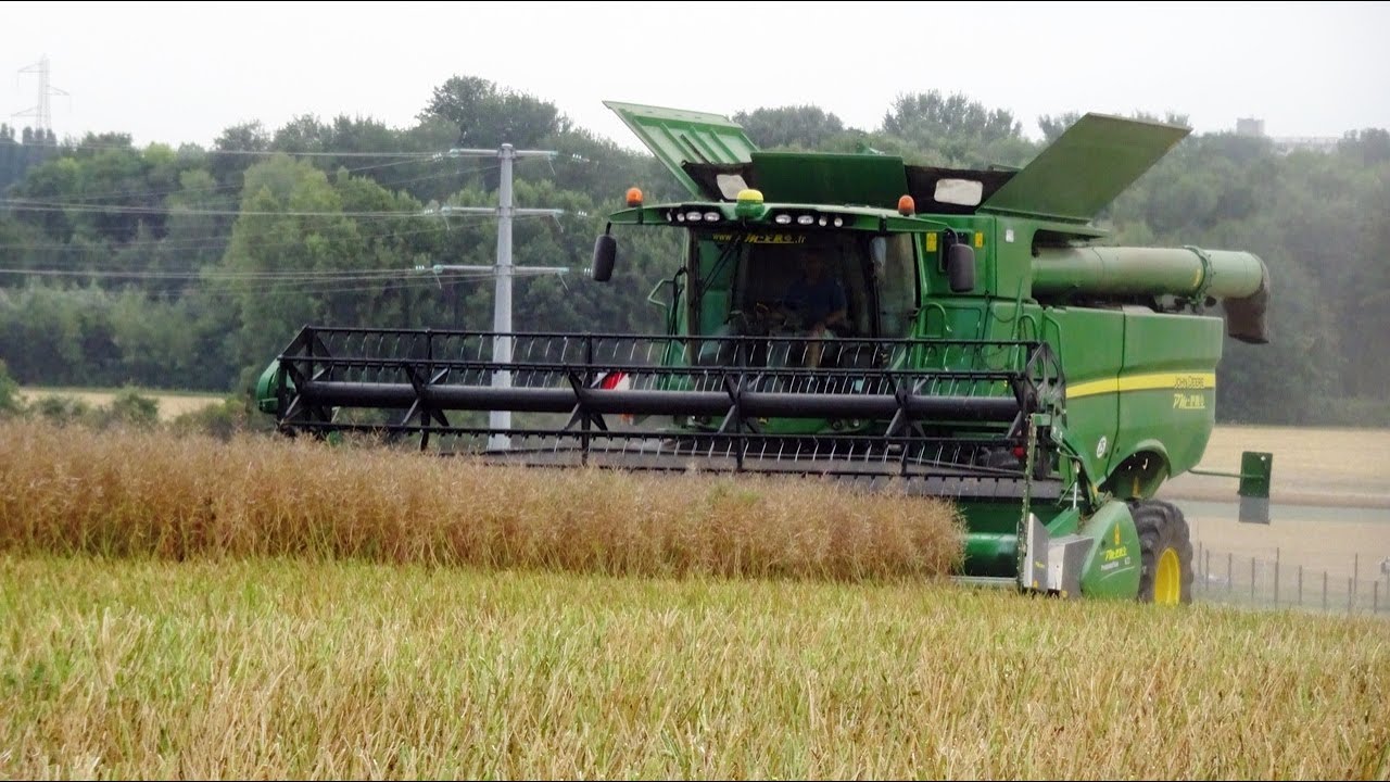 Moisson 2018 avec une John Deere S670I
