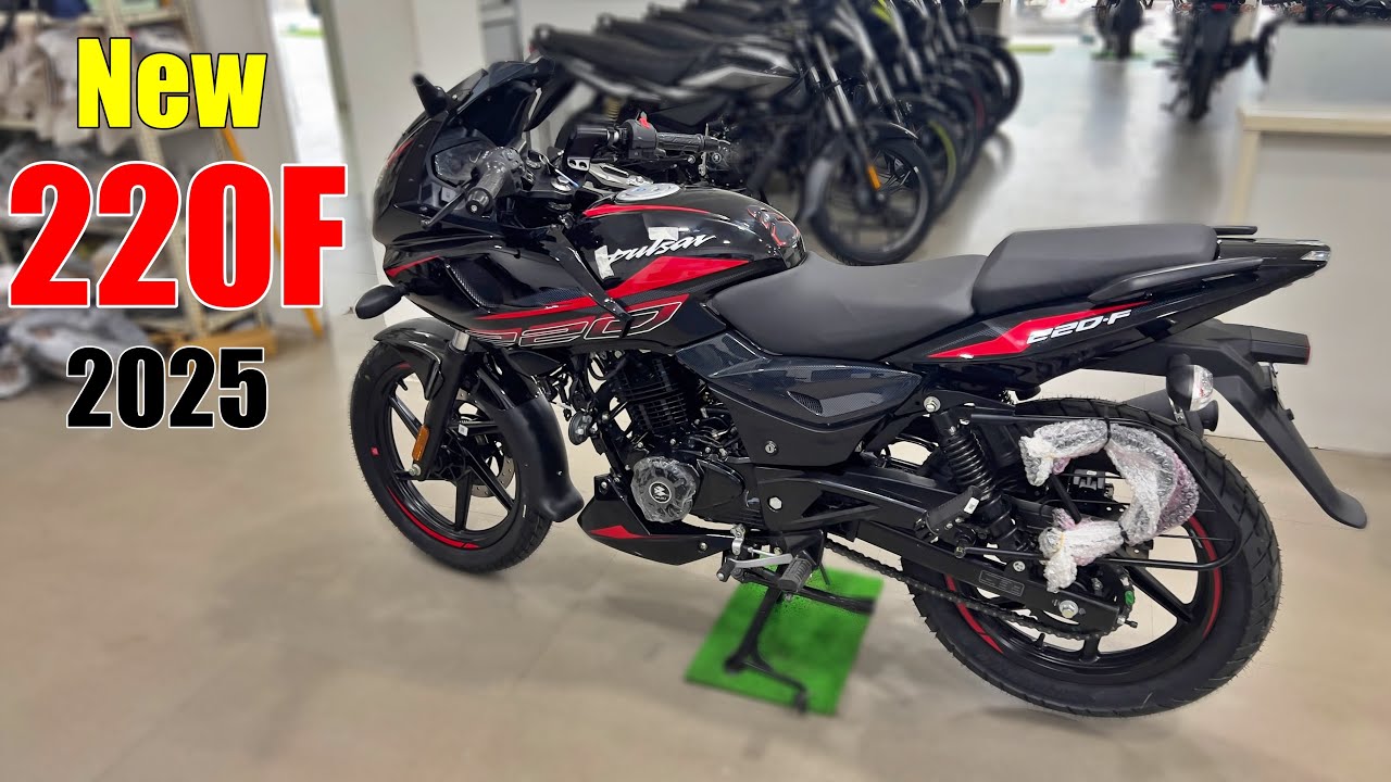 New Bajaj Pulsar 220F OBD2B Model Launch Detailed Review 2025
