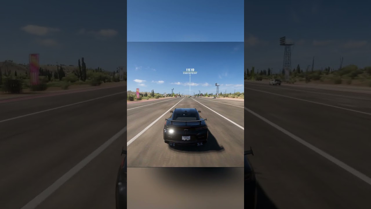 🏁 1900HP Hennessey Camaro Exorcist Drag Race! Forza Horizon 5 #shorts
