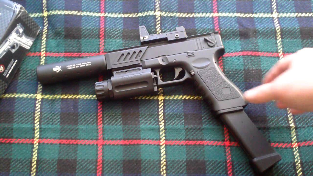 Cyma CM.030 AEP (Glock 18C ) upgraded & chrono.