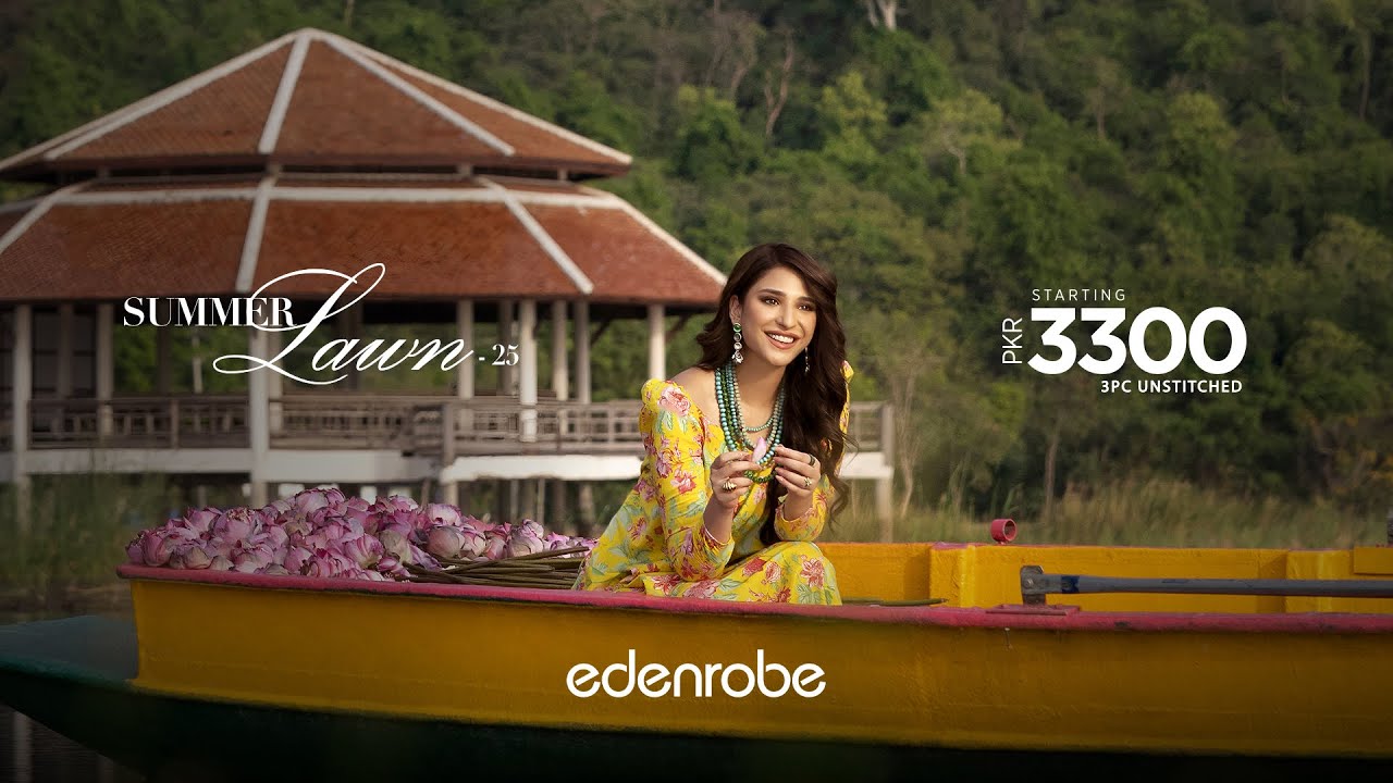 Paar Kara De by edenrobe | Summer Lawn '25 &ndash; 3 PC Unstitched