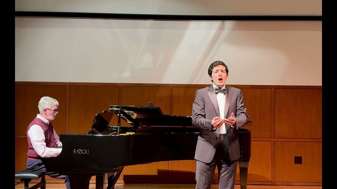 Mein Sehnen, mein Wähnen by Erich Korngold - Rafael Pelaez, Baritone. 