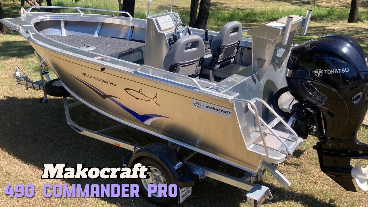 Makocraft 490 Commander Pro - Rockhampton Marine - TOHATSU MFS90 FOUR STROKE - NEW BOAT PACKAGE!