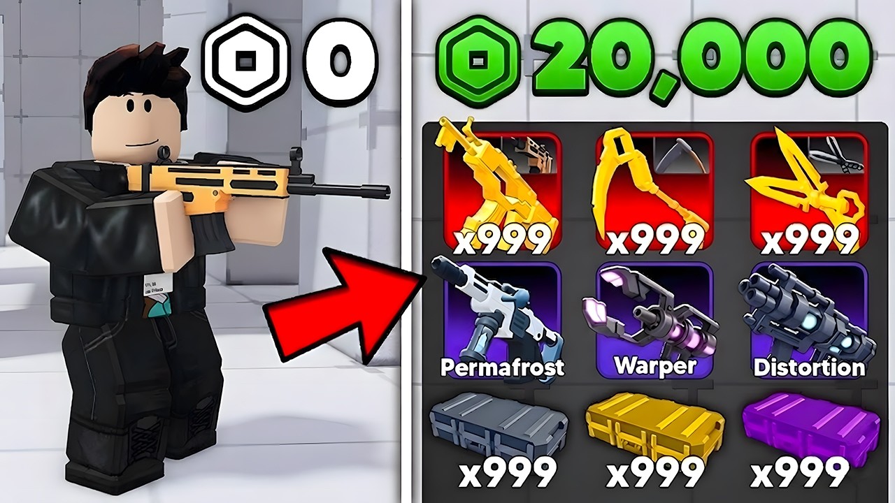 Zacząłem Jako Noob Z $20,000 W Rivals!