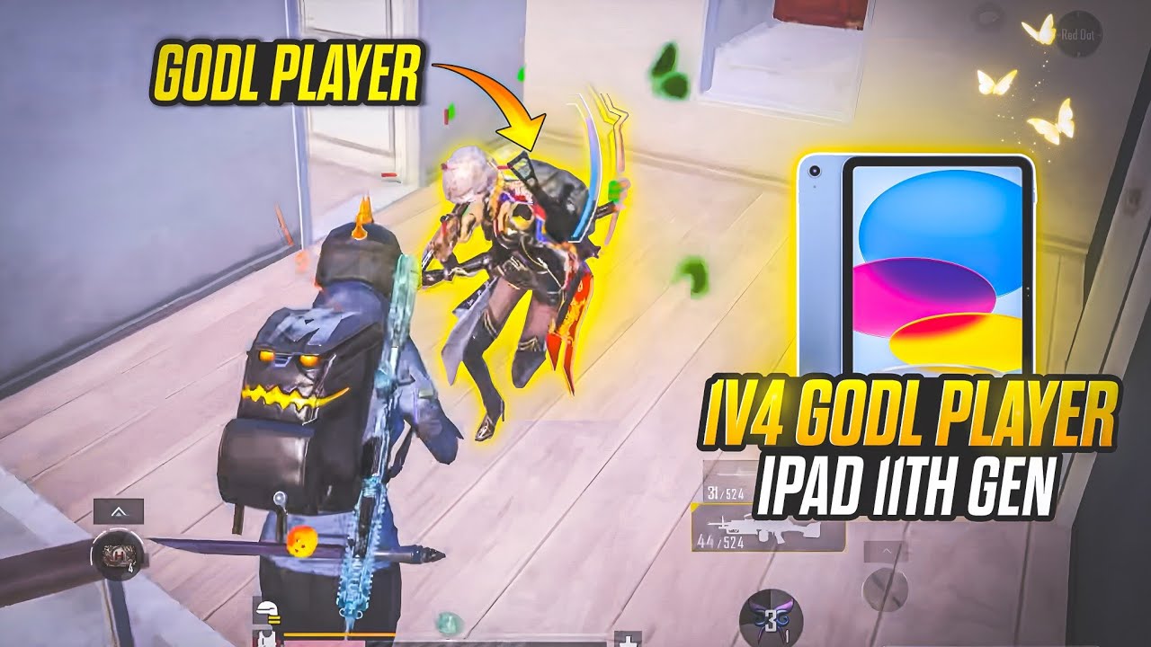 VIZOM VS GODLIKE PLAYER💀 | CLUTCHES ONLY | IPAD 11TH GEN