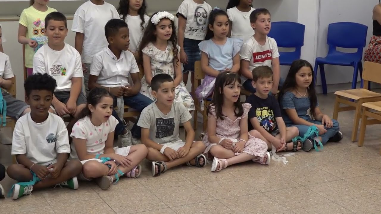 טקס סיום כיתה א'2 - בית הספר מיתרים ראשון לציון