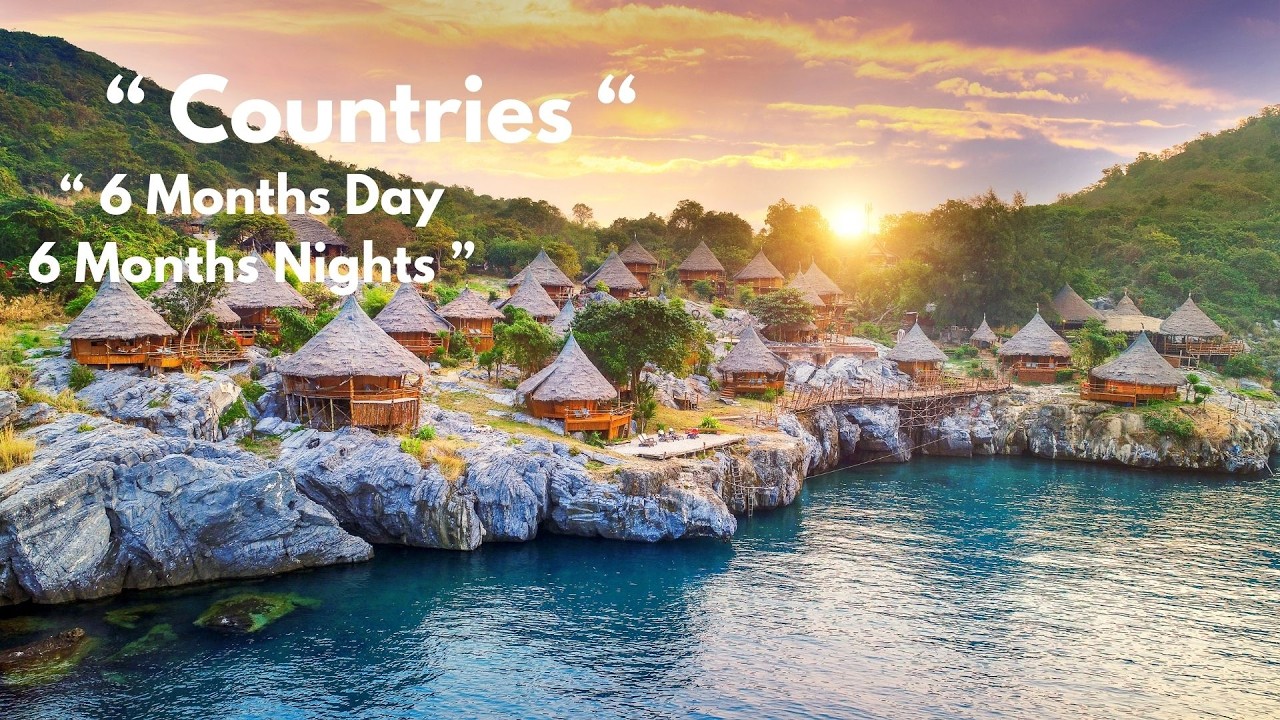 Countries Where the Sun Never Sets for 6 Months | Travel - Documentaries