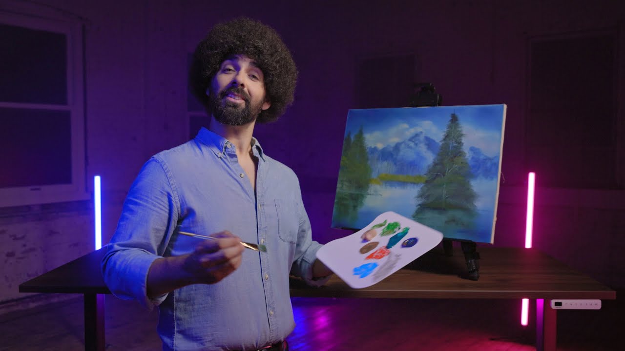 I Got a Standing Desk Music Video: Extended Bob Ross Cut | UPLIFT Desk