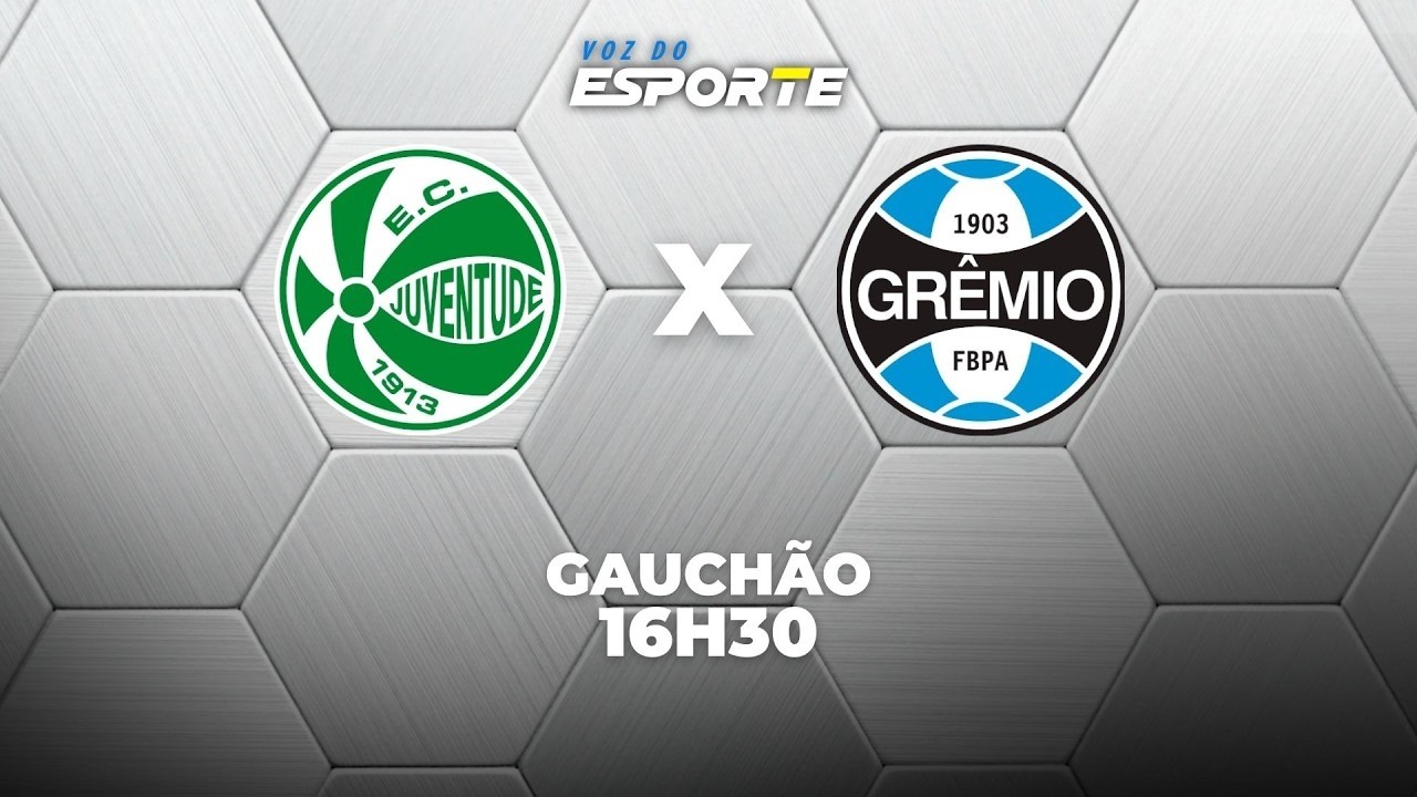JUVENTUDE X GR&Ecirc;MIO - AO VIVO | CAMPEONATO GA&Uacute;CHO &ndash; 22/02/2026