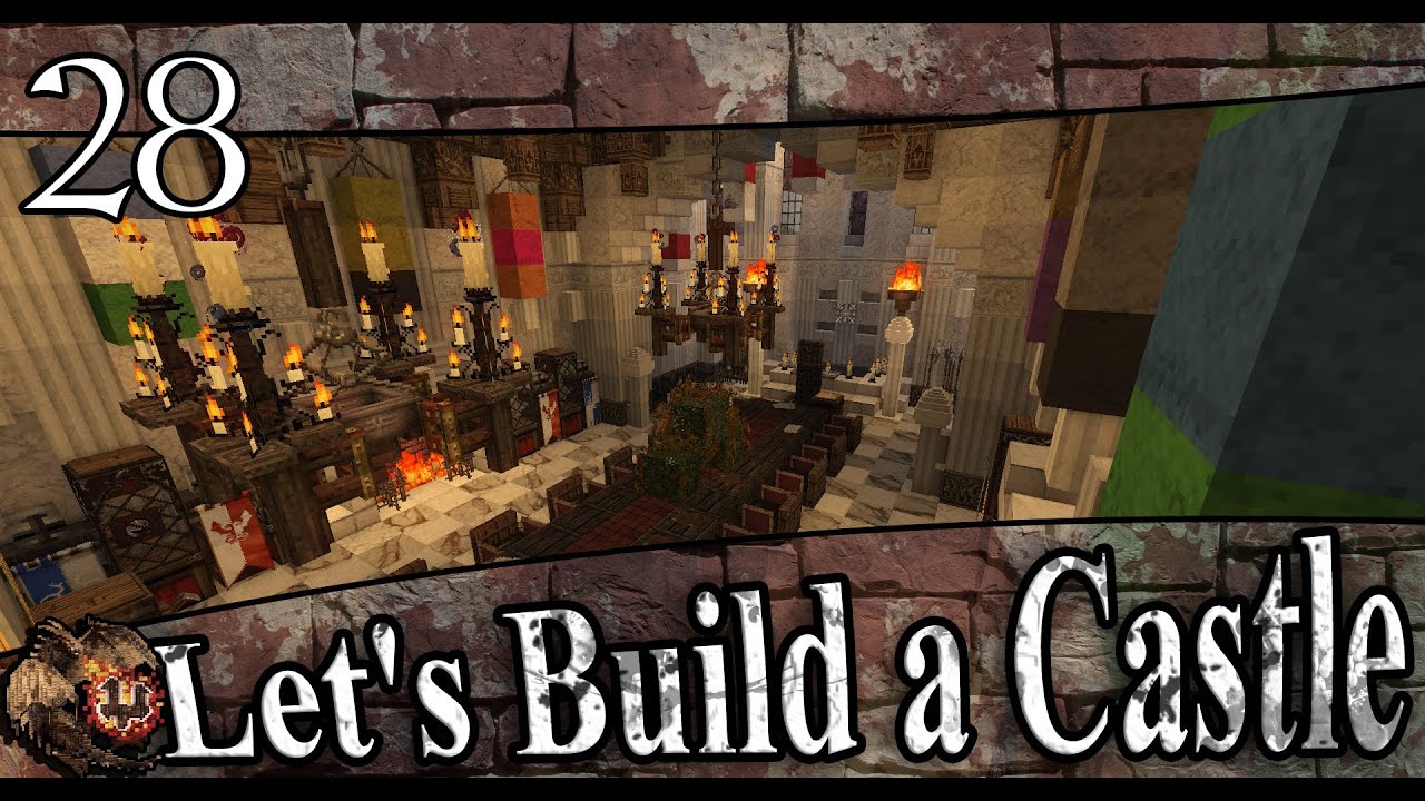 Minecraft: Let's Build a Castle - Ep.28 - Council Hall