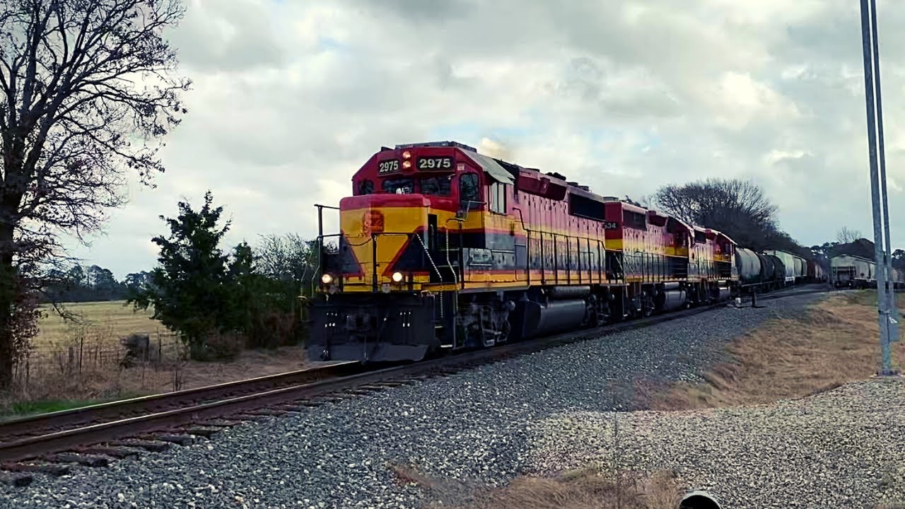 KCS Trains on the Greenville Sub!