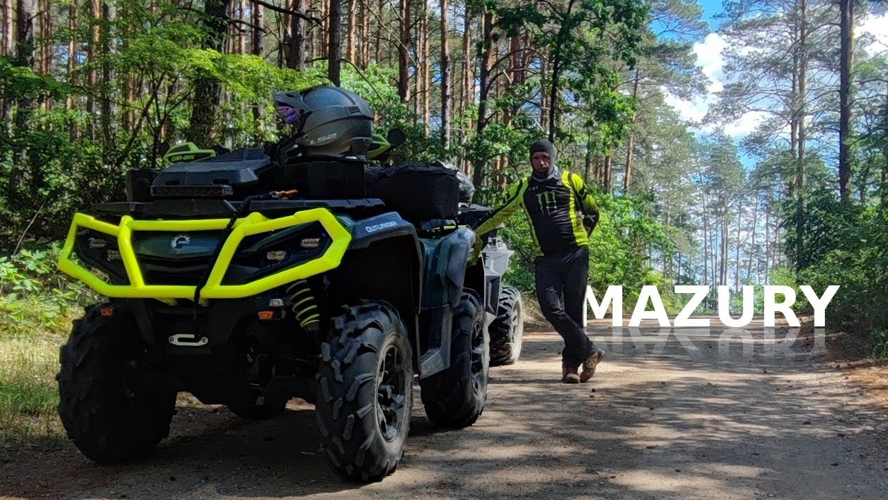Mikołajki, Orzysz. Wyprawa quadami na Mazury 600km. #offroad #quad #mazury