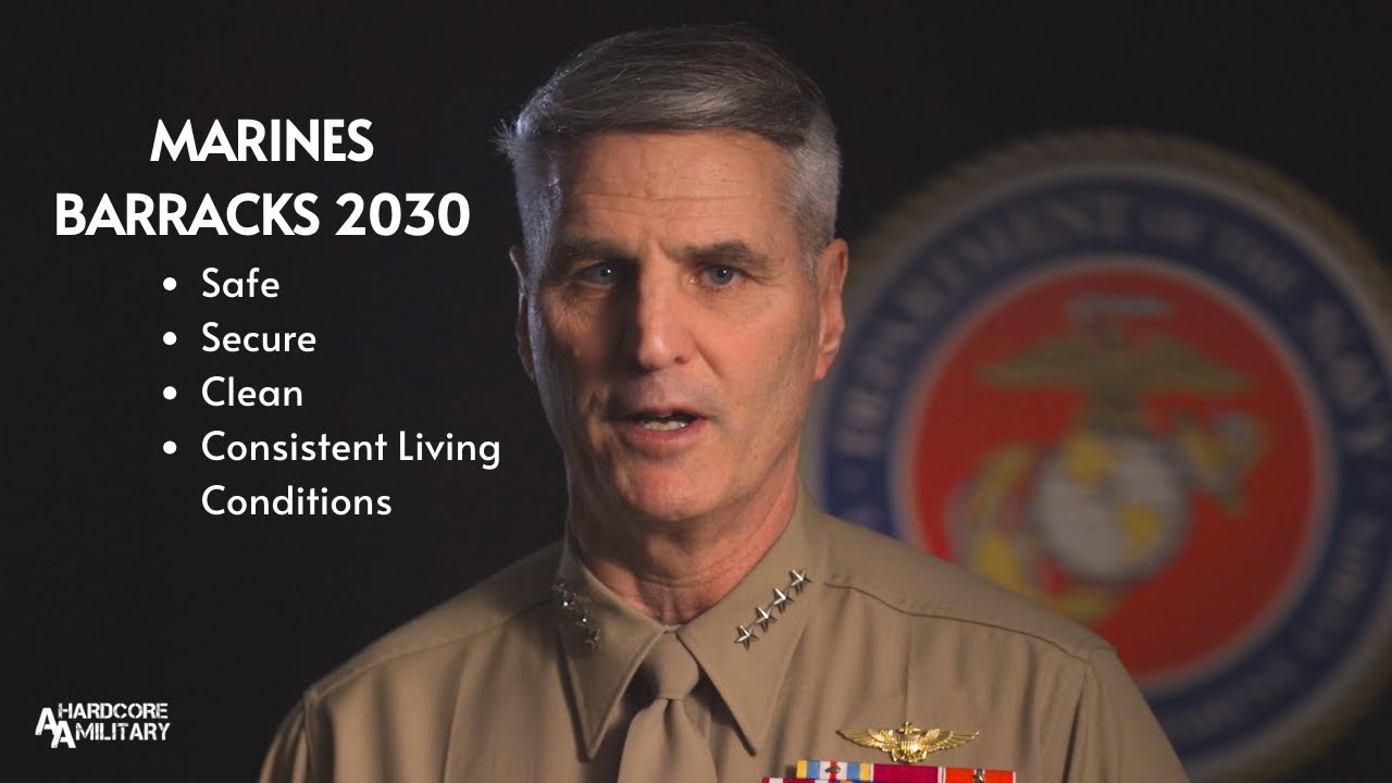 Marine Corps Barracks Inspection by Gen. Christopher J. Mahoney