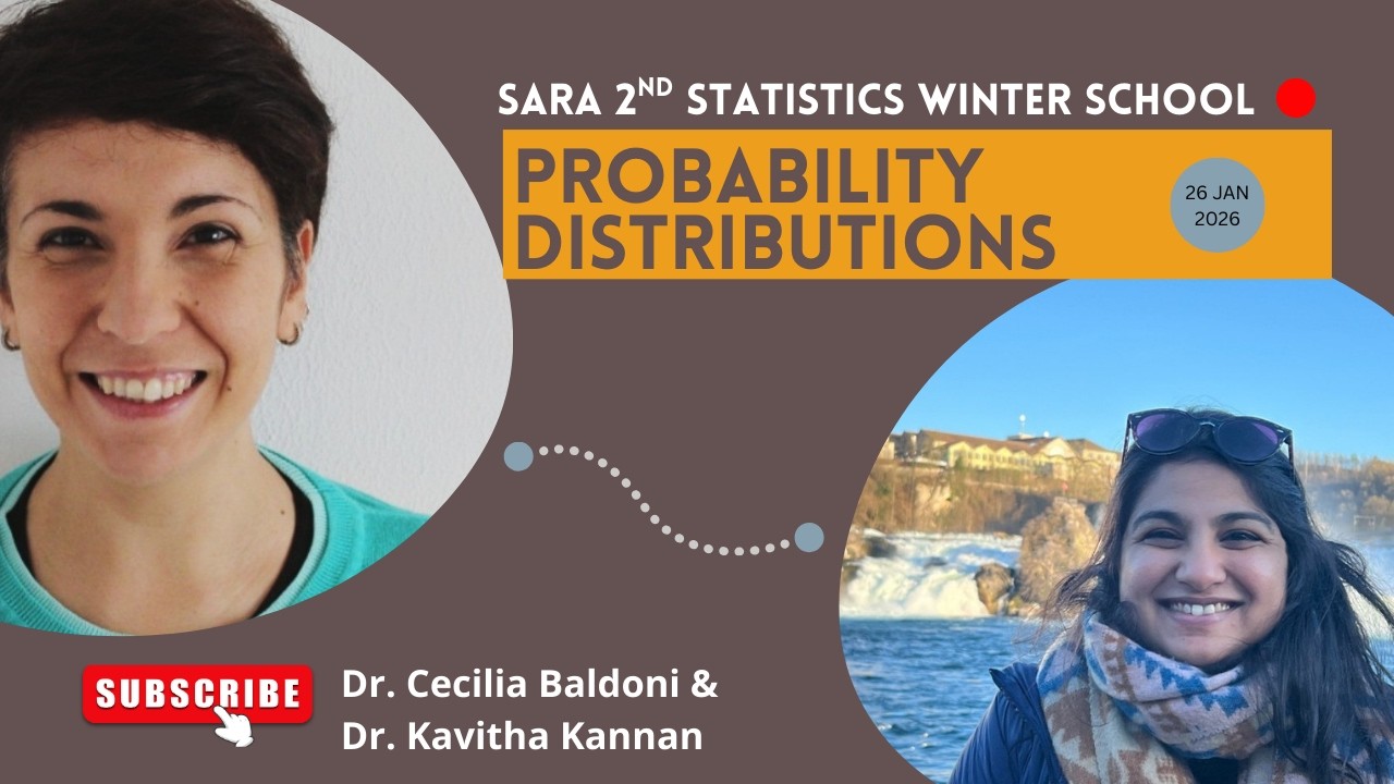 Probability Distributions|  R | Cecilia & Kavitha | 2nd SARA Statistics Winter School | 26 Jan 2026
