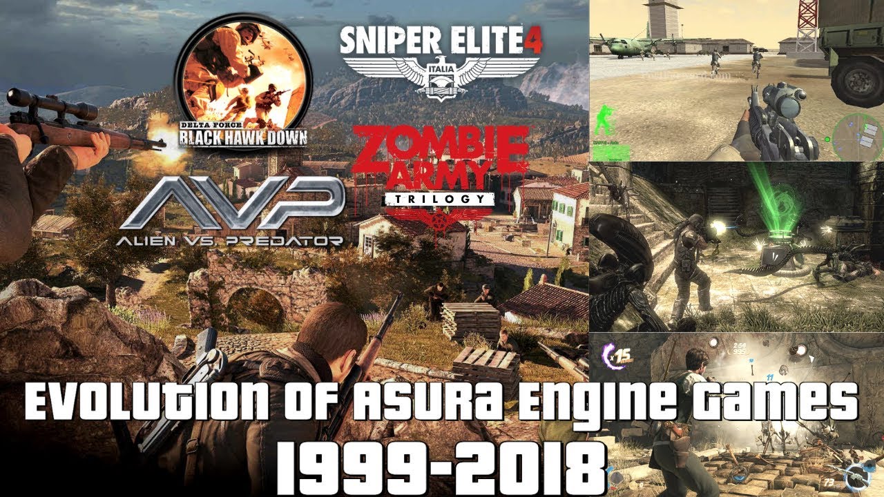 Evolution of Asura Engine Games 1999-2018