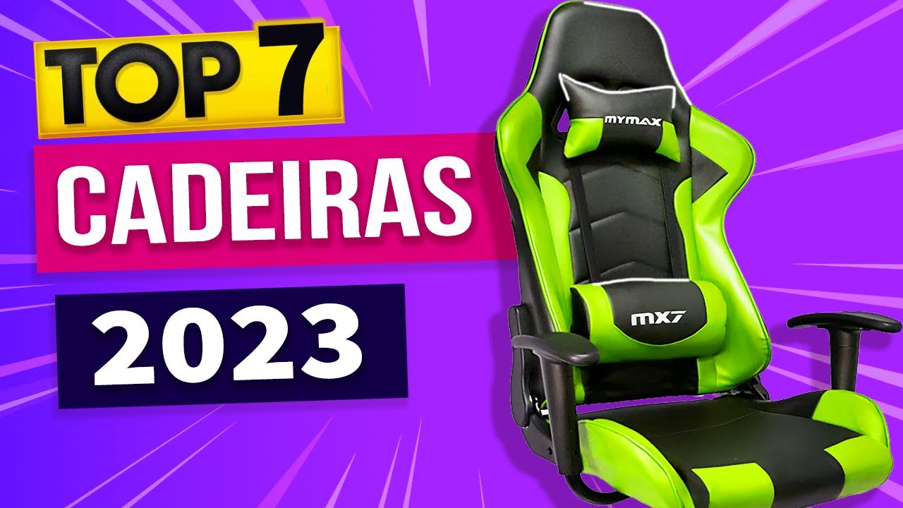 TOP 7 - Melhor Cadeira Gamer custo benefício 2023 - Saiba qual cadeira gamer comprar! Boa e barata!