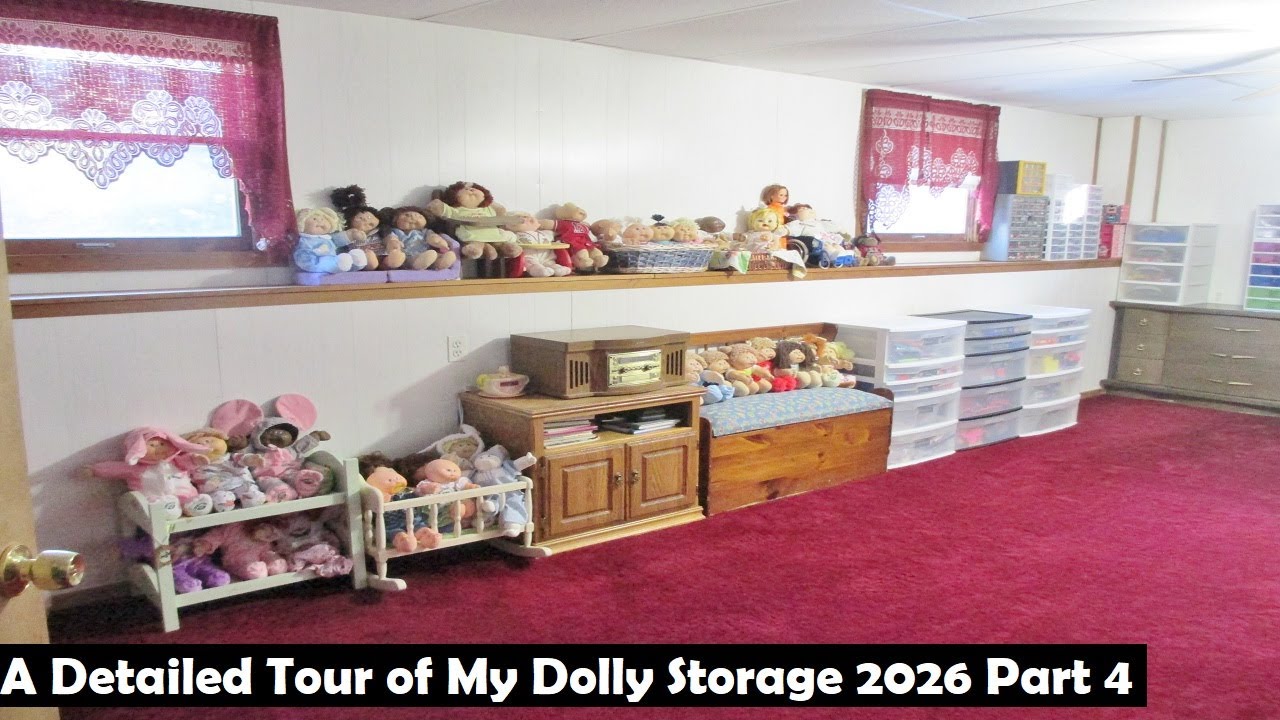 A Detailed Tour of My Doll Storage 2026 Part 4