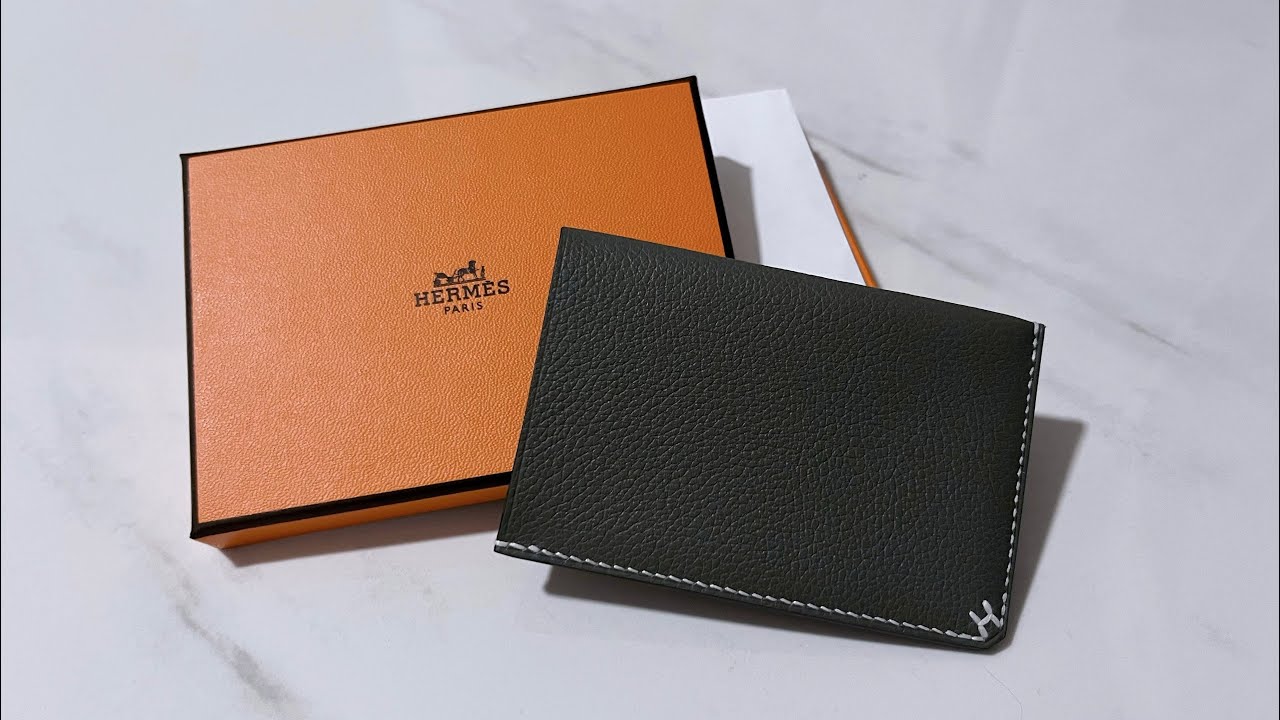 Hermes H Sellier Card Holder Unboxing!
