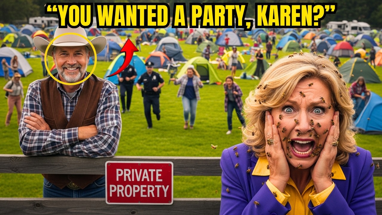 HOA Karen Invited 500 Campers Onto My Private Land — One Legal Move Cleared the Entire Campsite Over