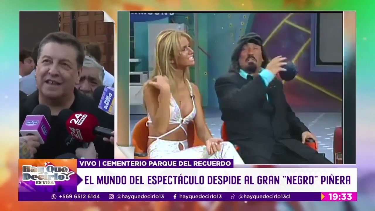 Julio César Rodríguez llega al velatorio del Negro Piñera | Hay Que Decirlo | Canal 13